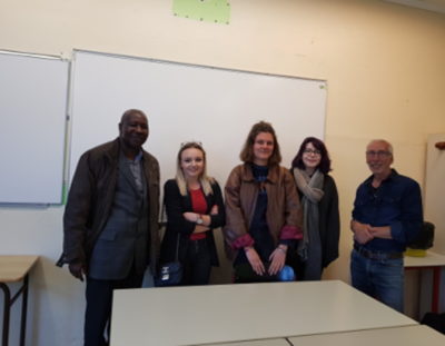 Rencontre avec les lycéens de l’Harteloire de Brest