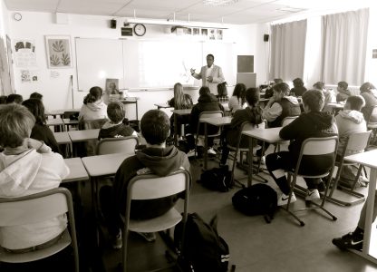 L’association « Mémoires des esclavages » a conquis les collégiens du collège Alain de Crozon
